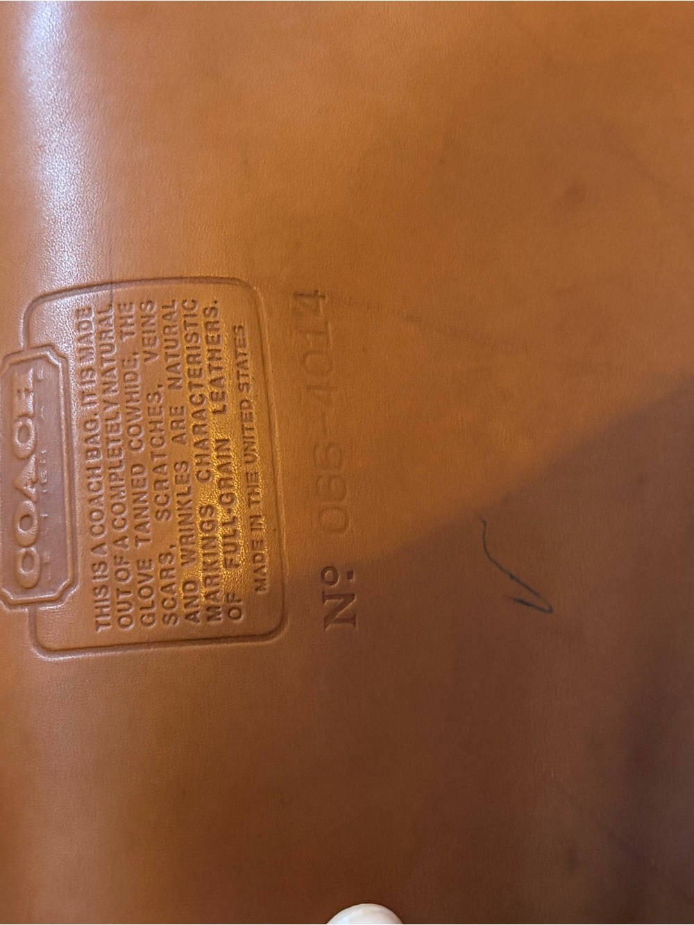 Coach Tan Leather Briefcase with Top Handle - Picture 8 of 10